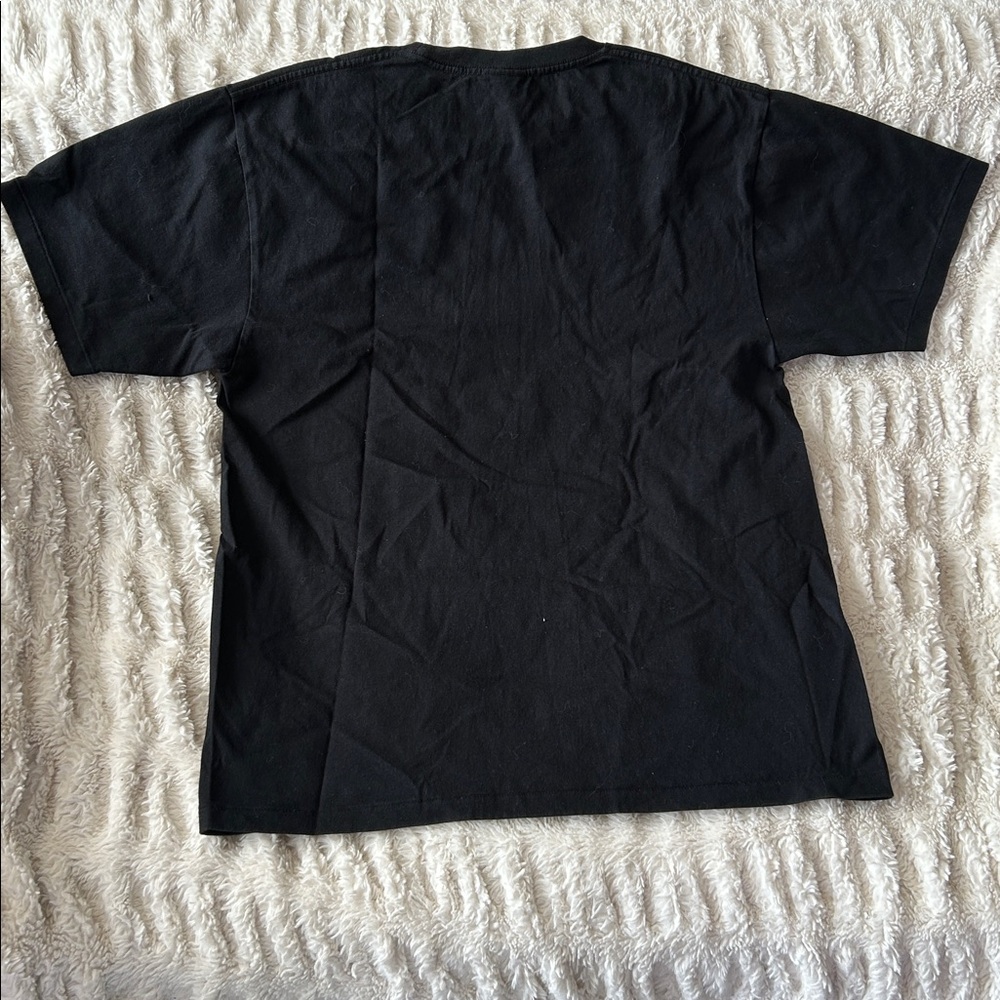 Bape - A Bathing Ape Black Mens College Short Sleeve Tee XL Authentic - Picture 5 of 9